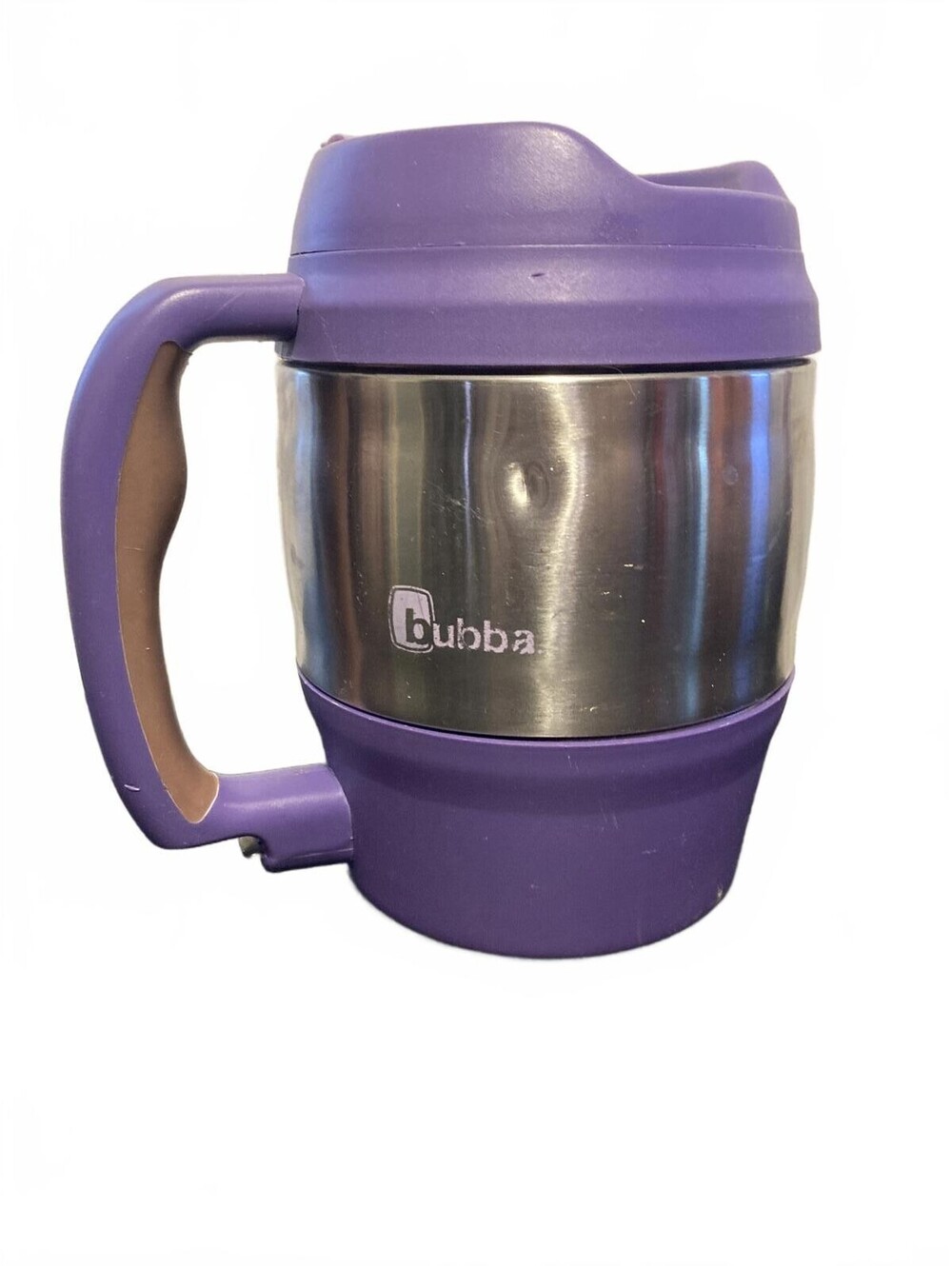 Bubba Purple Stainless Steel Travel Mug with Handle 52oz Keg